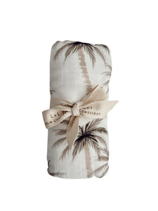 ORGANIC COTTON SWADDLE - CALM YOUR PALM