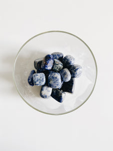 SODALITE TUMBLE STONES