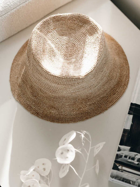 RAFFIA HAT ADULT