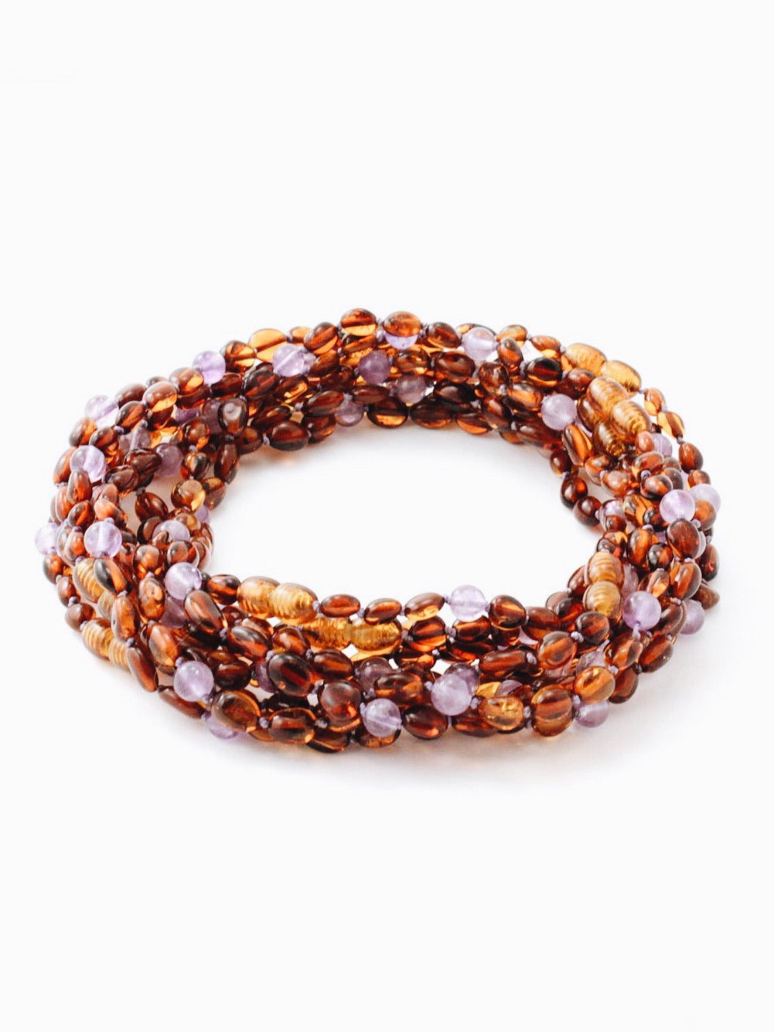 AMBER NECKLACE - AMETHYST