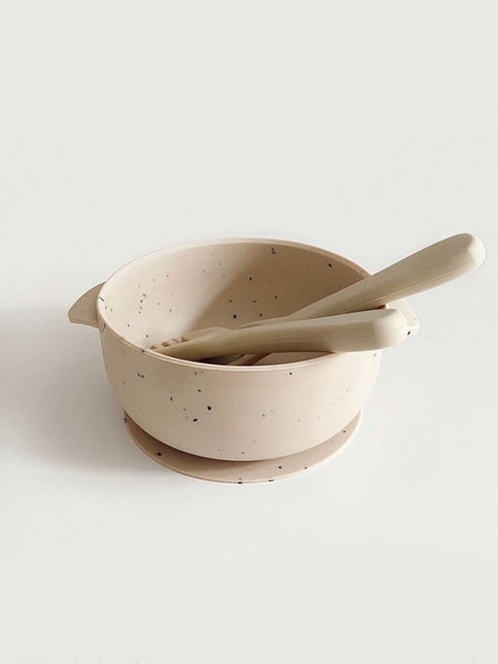 SILICONE BOWL SPECKLED RANGE
