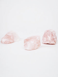 ROSE QUARTZ CHUNKS