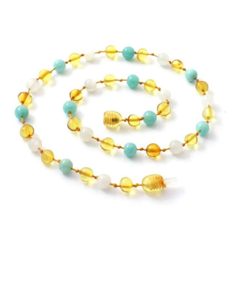 AMBER NECKLACE - MOON